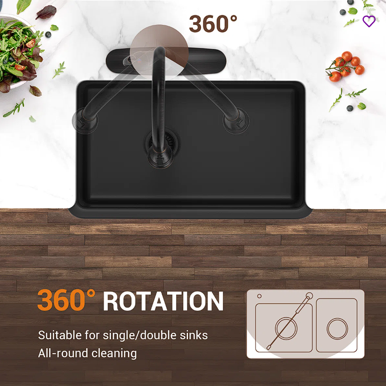 Single Handle Kitchen Faucet AP-K148-ORB