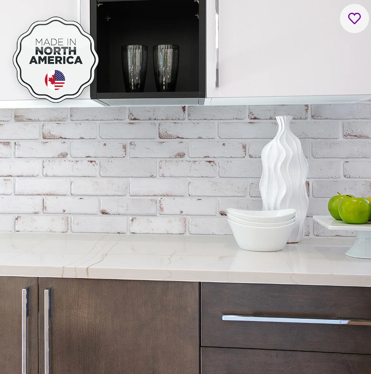 Self-Adhesive Gel Subway Tile (Set of 2)