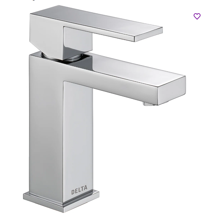 Single-Hole Bathroom Faucet with Drain Set and Modern 567LF-PP Single Handle Bathroom Basin Faucet