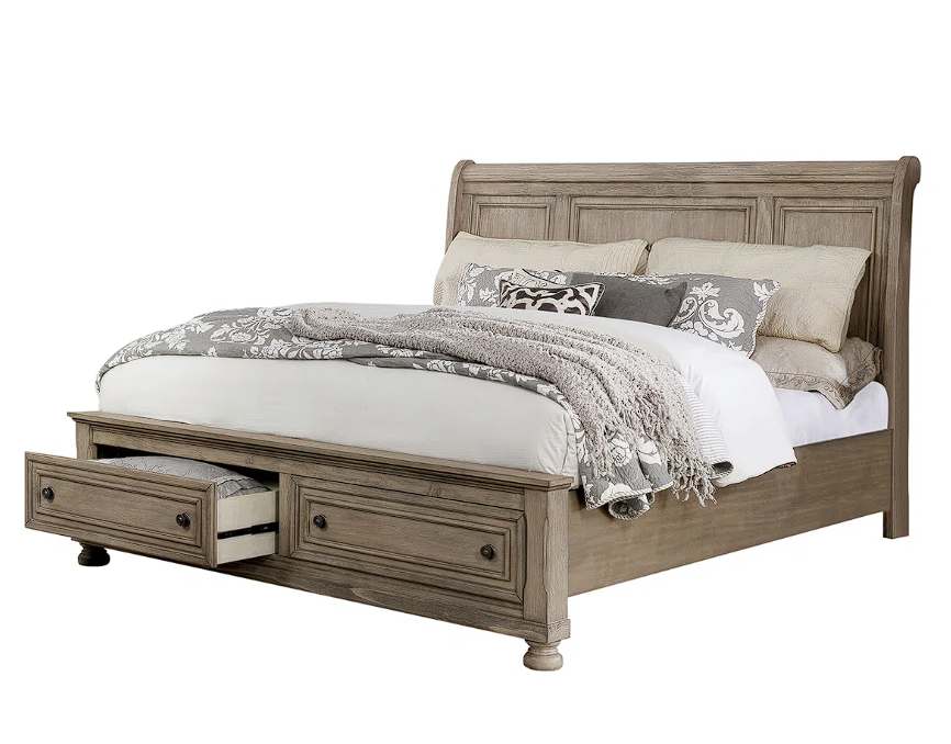 Ikko Solid Wood Bed