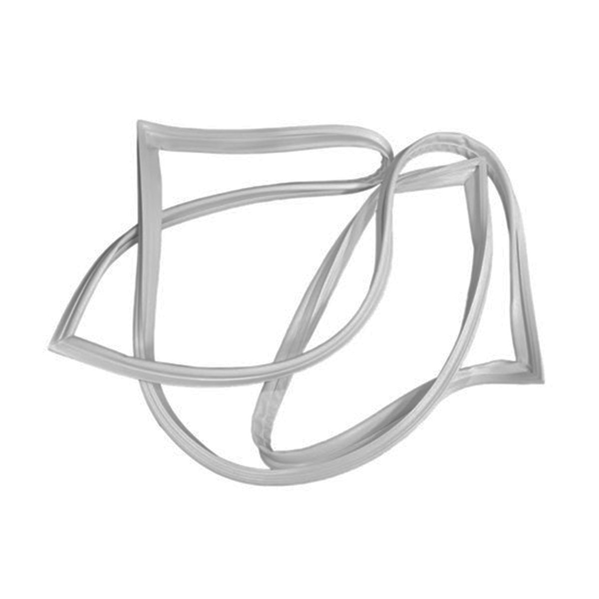 Complete refrigerator door seal (grey)