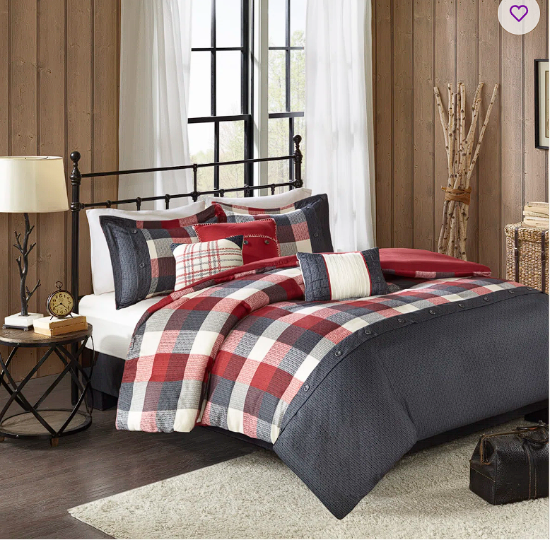 Ridge Herringbone Pattern Duvet Cover Set of Six